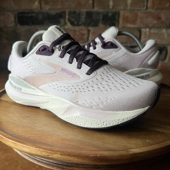 Brooks Adrenaline GTS 24 Supportive Womens 6.5 Purple Running Shoes Sneakers - Picture 2 of 16